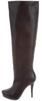 Thumbnail for your product : Jean-Michel Cazabat Leather Knee-High Boots w/ Tags