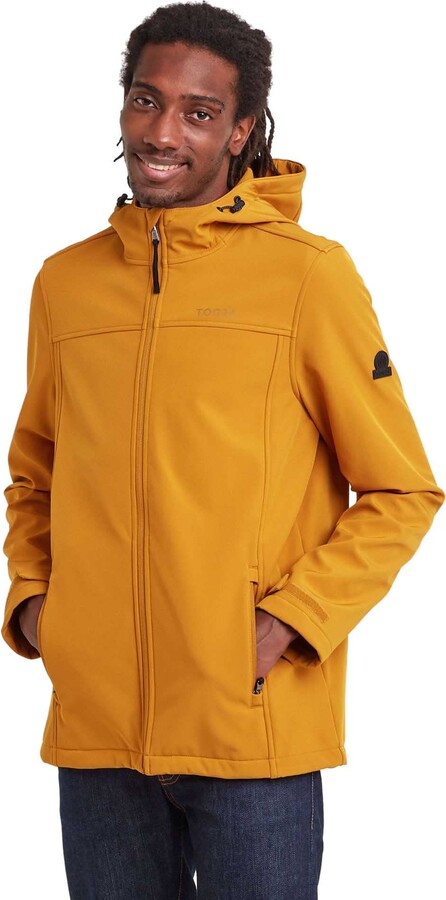 TOG 24 Feizor Lightweight Mens Softshell Jacket Showerproof Zip Up Outdoor Jacket Windproof