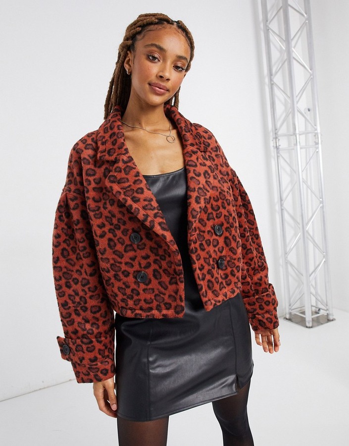 bb dakota leopard jacket