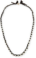 Thumbnail for your product : Lulu Frost Simulated Pearl Necklace on Silk Ribbon
