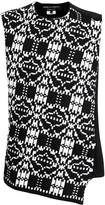 Thumbnail for your product : Comme des Garçons Homme Plus Asymmetric Digital-Effect Knit Vest