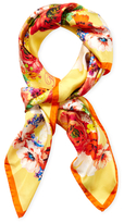 Thumbnail for your product : Blumarine Silk Foulard Square Scarf, 35" x 35"