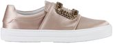 Thumbnail for your product : Roger Vivier Sneakers Sneaky Viv' Slip-on Sneaker In Silk Satin With Crystal Buckle