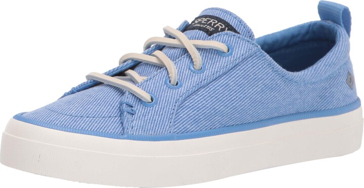 sperry crest vibe washed plaid sneaker