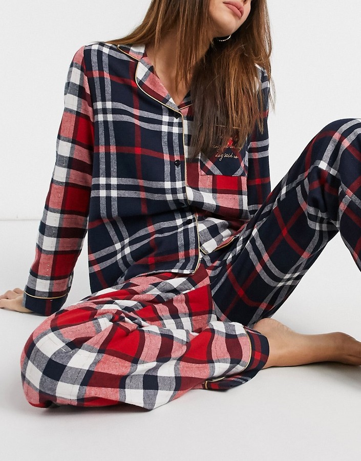 Red Plaid Pajamas Shop The World S Largest Collection Of Fashion Shopstyle
