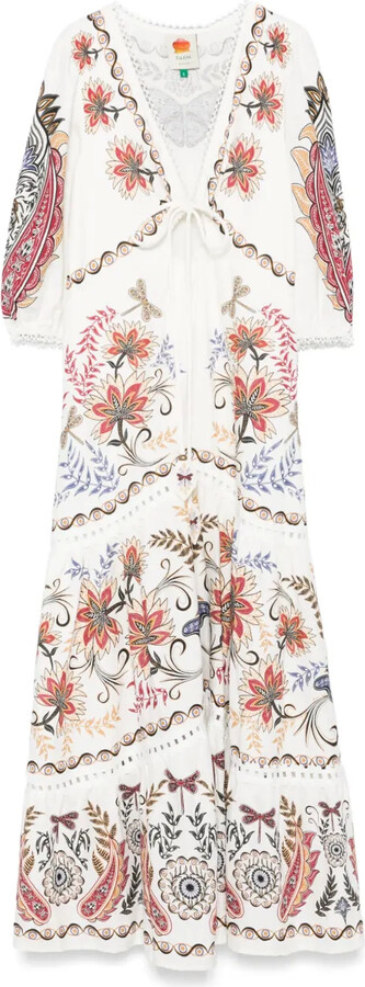 Farm Rio Boho Glam maxi dress