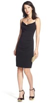 Thumbnail for your product : Laundry by Shelli Segal Spaghetti Strap Ruched Jersey Dress