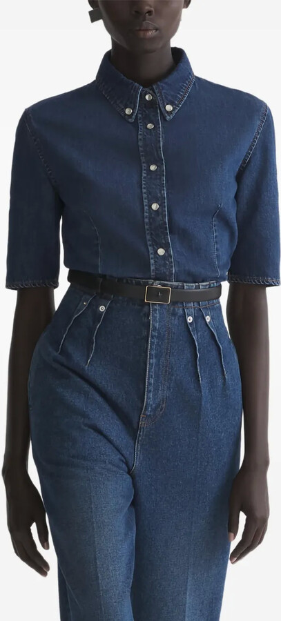 Thierry Mugler Buttoned Shirt