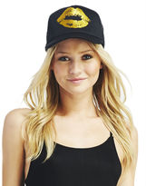 Thumbnail for your product : Wet Seal Foil Kiss Trucker Hat