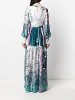 Thumbnail for your product : Black Coral Floral-Print Silk Maxi Dress