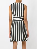 Thumbnail for your product : MSGM Striped Flared Dress