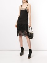 Thumbnail for your product : Vera Wang Chain-Link Trim Short Dress