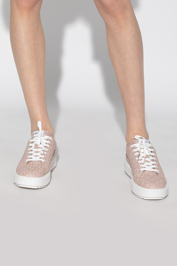 mk sneakers pink