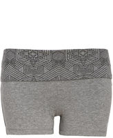 Thumbnail for your product : Forever 21 Geo Print Yoga Shorts
