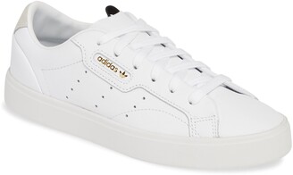 leather adidas shoes womens