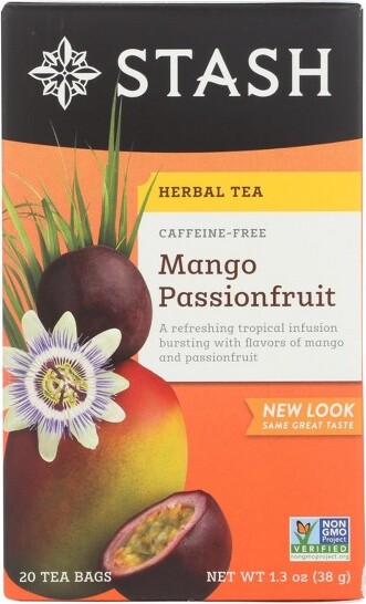 Stash Tea StashTeaPassionfruitHerbalMangoTea-Caseof6/20Bags