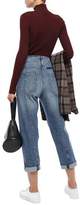 Thumbnail for your product : Brunello Cucinelli Cropped Faded High-rise Boyfriend Jeans
