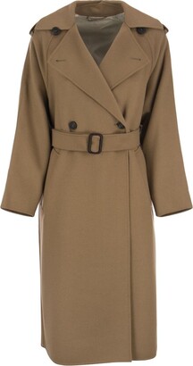 Weekend Max Mara Double Breasted Belted Coat