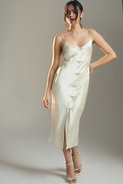 Thumbnail for your product : CAMI NYC Bow-Front Silk Dress White