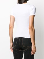 Thumbnail for your product : Marine Serre Moon embroidered crew neck T-Shirt