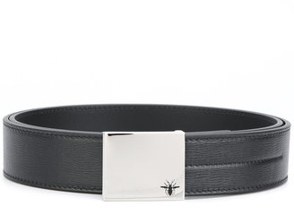 Christian Dior bee logo belt