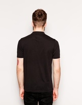 Thumbnail for your product : ASOS Polo Shirt With Mesh Panel