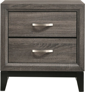 Latitude Run Stephan 2-Drawer Nightstand