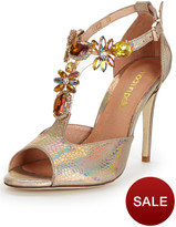 Thumbnail for your product : Moda In Pelle Luxer Jewelled T-Bar Sandals
