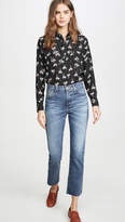 Thumbnail for your product : AG Jeans The Isabelle High-Rise Straight Crop Jeans