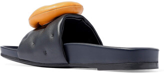 Anya Hindmarch Two-tone Leather Slides