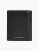 Thumbnail for your product : WANT Les Essentiels Black Leather ‘Bradley’ Bi-Fold Wallet