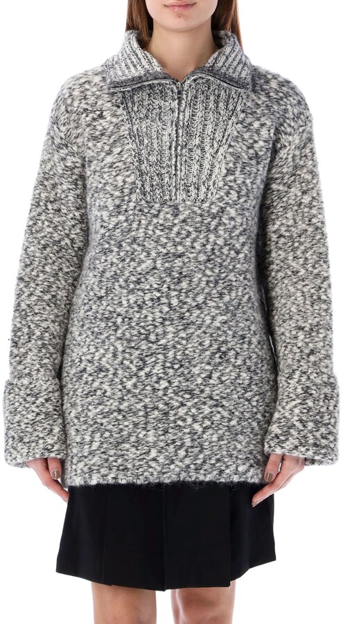 Womens Zip Neck Sweater | Shop the world's largest collection of 