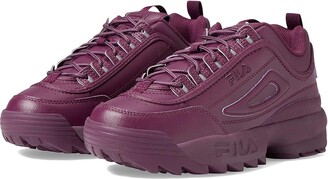Fila Disruptor II Premium Fashion Sneaker (Grape Wine/Grape Wine/Grape Wine) Women's Shoes