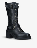 Thumbnail for your product : Carvela Slash buckle-embellished leather boots