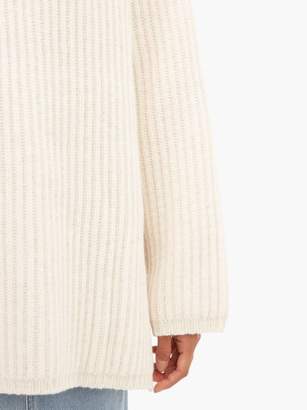 Acne Studios Disa Roll-neck Wool Sweater - Womens - Ivory
