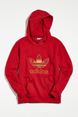 red addidas jumper