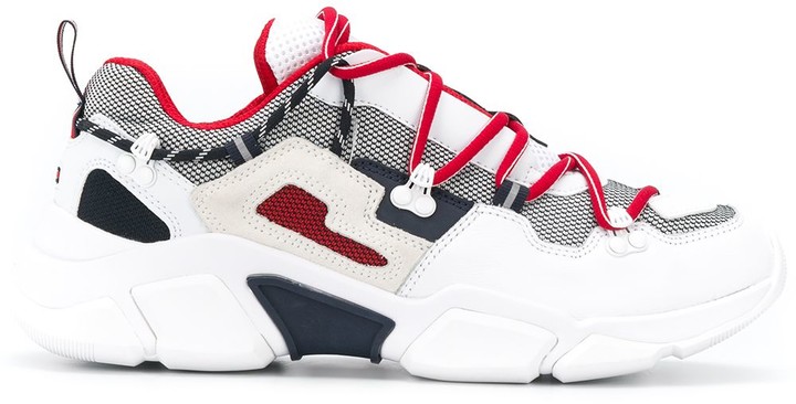 Tommy Hilfiger Colour Block Sneakers - ShopStyle