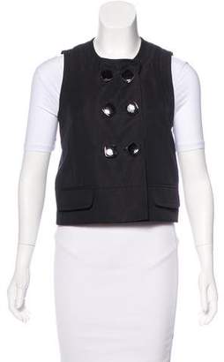 Chloé Double-Breasted Woven Vest w/ Tags
