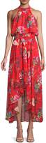 Thumbnail for your product : Brinker & Eliza High-Low Floral-Print Dress