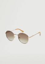 Thumbnail for your product : MANGO Metallic frame sunglasses