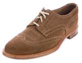 Thumbnail for your product : Brunello Cucinelli Suede Wingtip Brogues