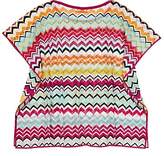Thumbnail for your product : Missoni Kids' Zigzag Knit Cover-Up - Pink