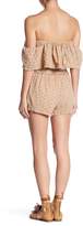 Thumbnail for your product : Ale By Alessandra Ibiza Off-the-Shoulder Crochet Romper