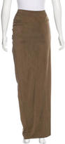Thumbnail for your product : Helmut Lang Draped Maxi Skirt
