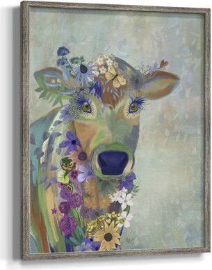 Millwood Pines Blue Shift II Framed On Paper Print