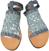 Thumbnail for your product : Rag and Bone 3856 RAG & BONE Blue Leather Sandals