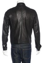 Thumbnail for your product : Just Cavalli Embroidered Leather Jacket