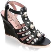 Thumbnail for your product : Miss Sixty Gladiator Studded Wedge Sandal