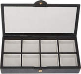 Thumbnail for your product : Smythson Panama Cufflink Box - Black