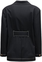 Thumbnail for your product : REJINA PYO Esme Wool Blend Jacket